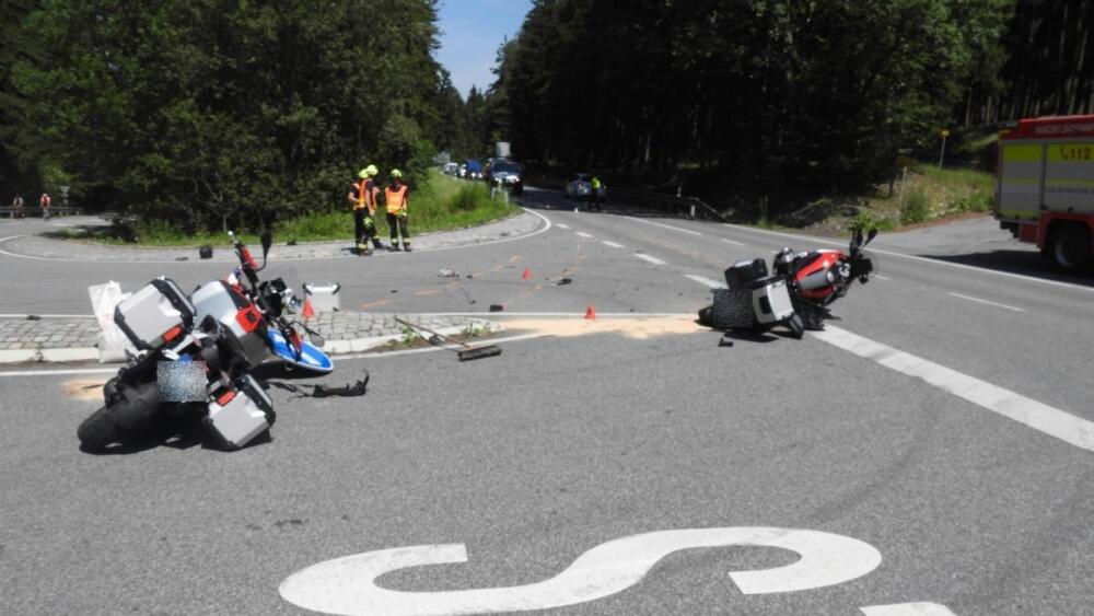 Nehoda ve Světlé pod Ještědem, foto: PČR
